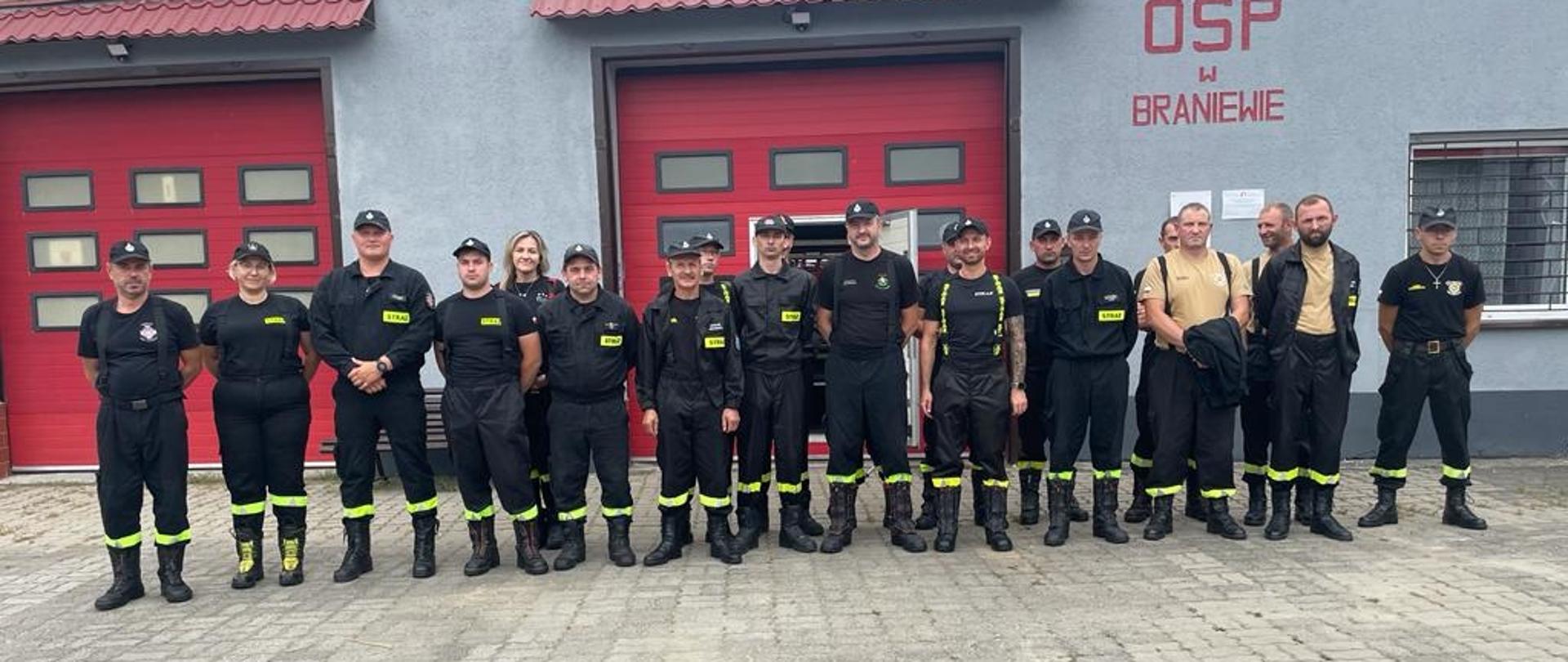 Strażacy podczas recertyfikacji KPP