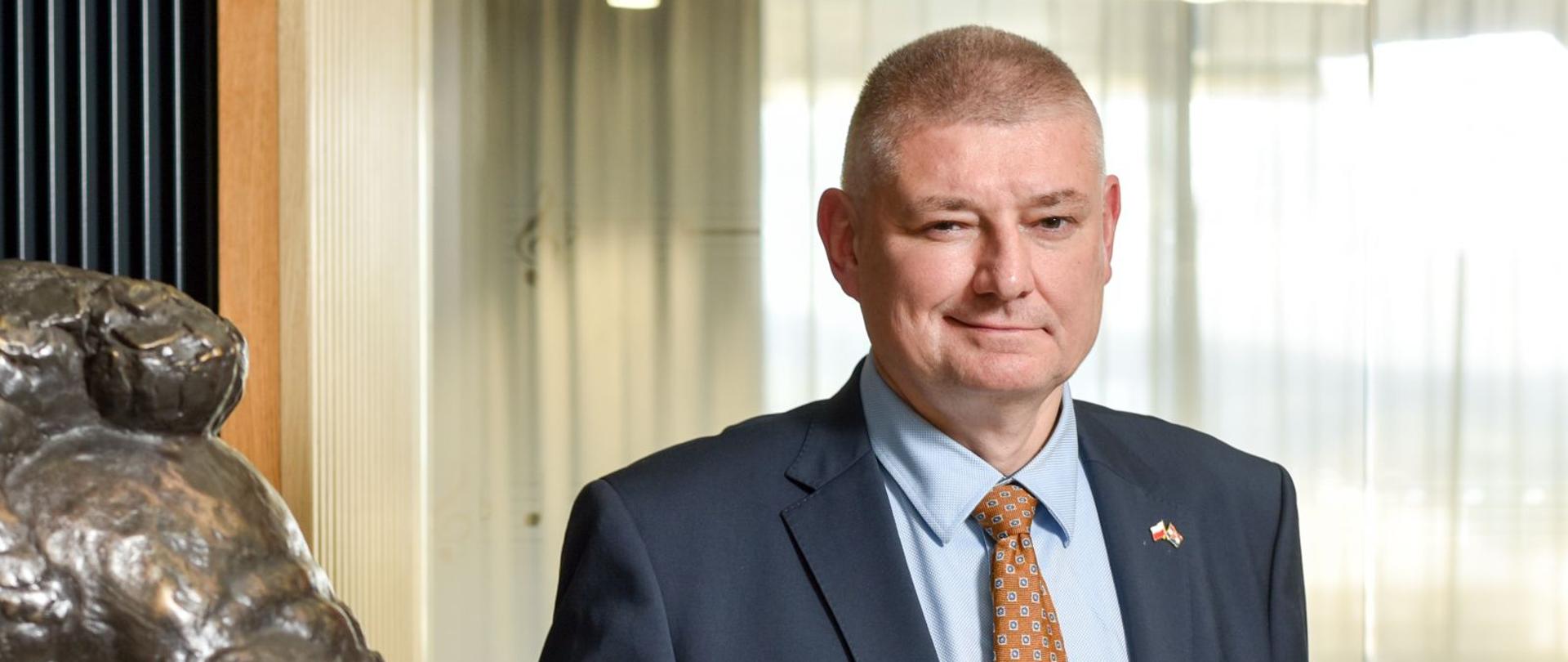 24.09.2024., Zagreb - Pawel Czerwinski, poljski veleposlanik u Hrvatskoj.Photo Sasa ZinajaNFoto