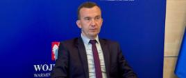 Bezpieczeństwo Warmii i Mazur pod lupą. Wicewojewoda Mateusz Szauer na odprawie MSWiA