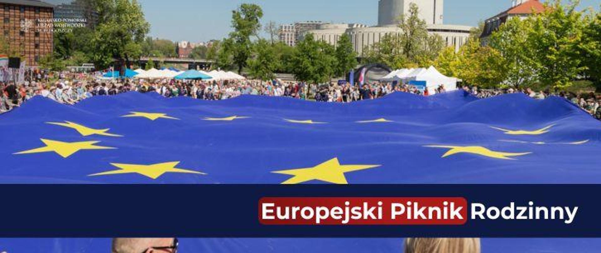 Rodzinny piknik europejski na Wyspie Młyńskiej