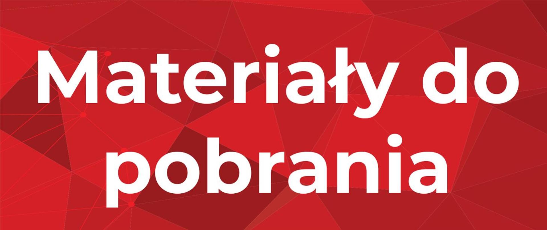 Materiały do pobrania