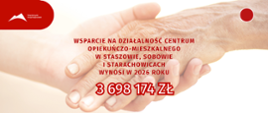 Wsparcie na działalność centr opiekuńczo-mieszkalnych