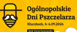 Plakat Ogólnopolskie Dni Pszczelarza