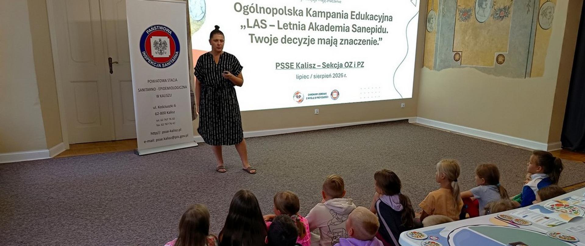 #LAS – #LetniaAkademiaSanepidu – zajęcia dla uczestników półkolonii organizowanych przez LEADER SCHOOL w dworku w Koźminku
