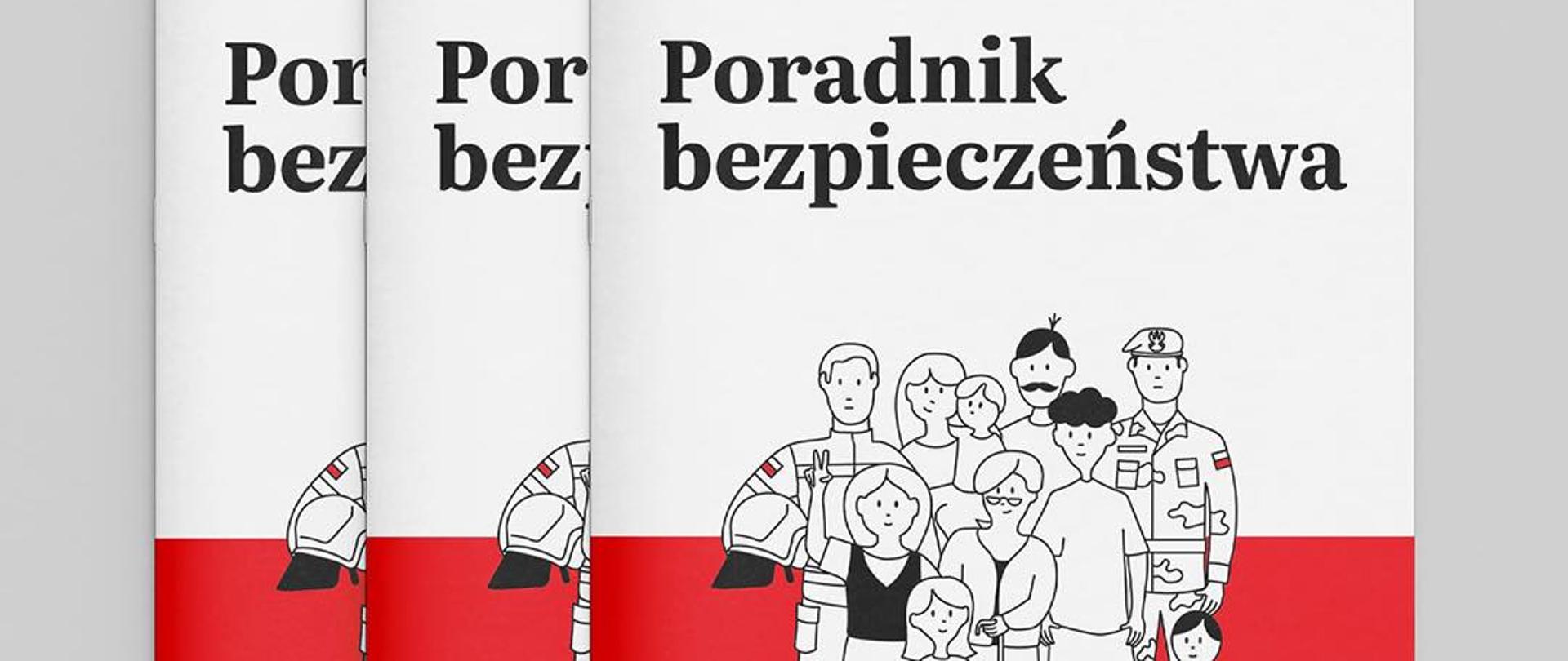 3 egzemplarze Poradnika Bezpieczeństwa