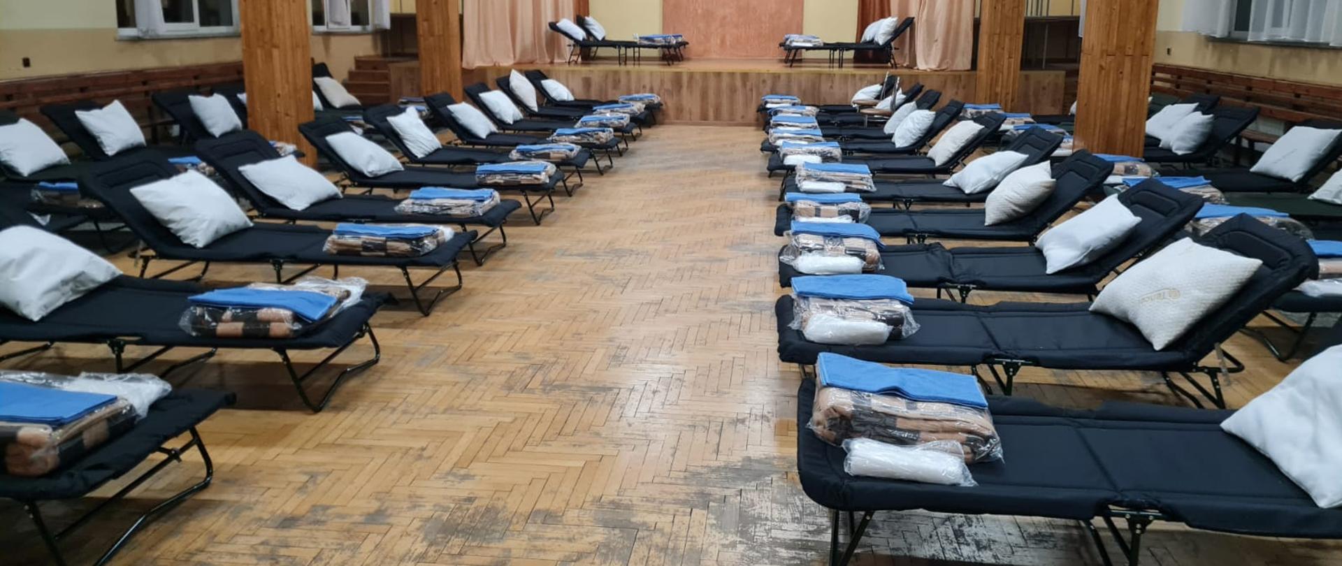 Przygotowane miejsca noclegowe dla uchodźców z Ukrainy