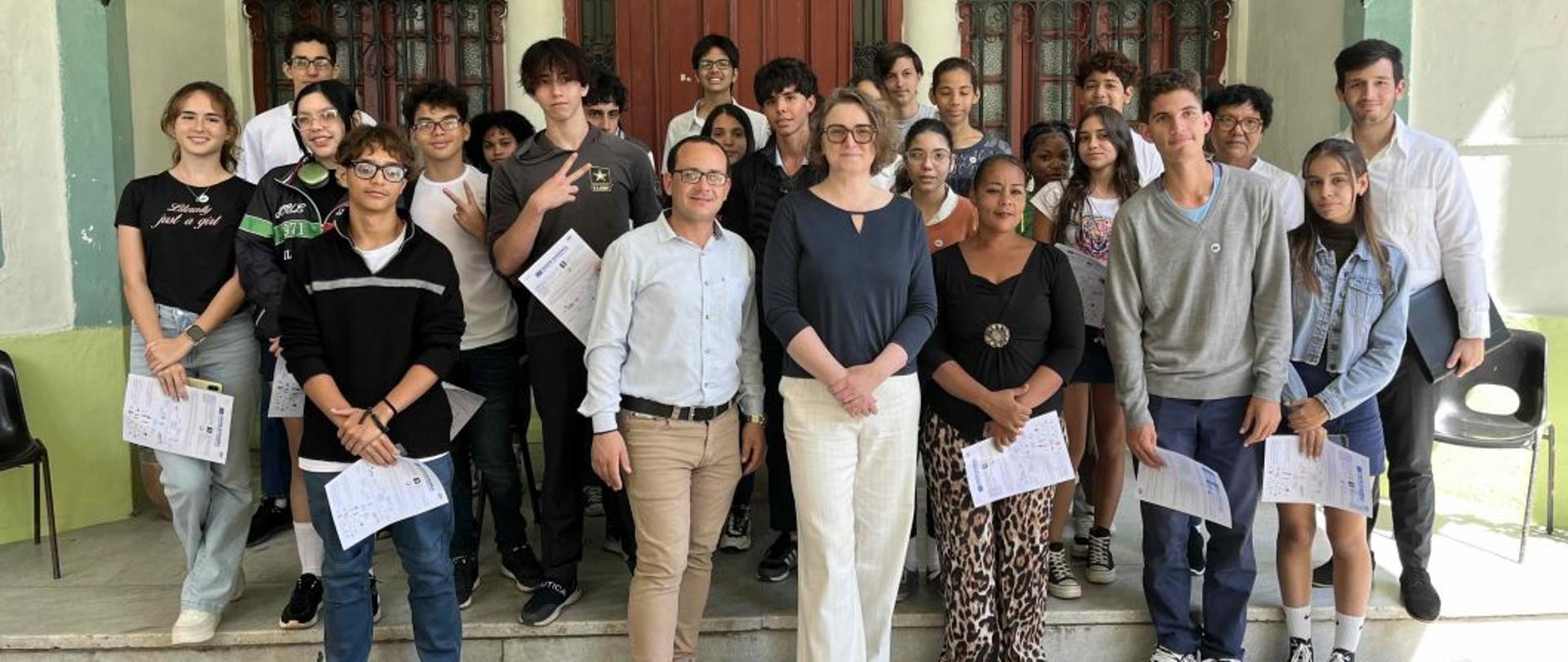 Conferencia sobre la Presidencia polaca del Consejo de la UE en el instituto Tomás David Royo