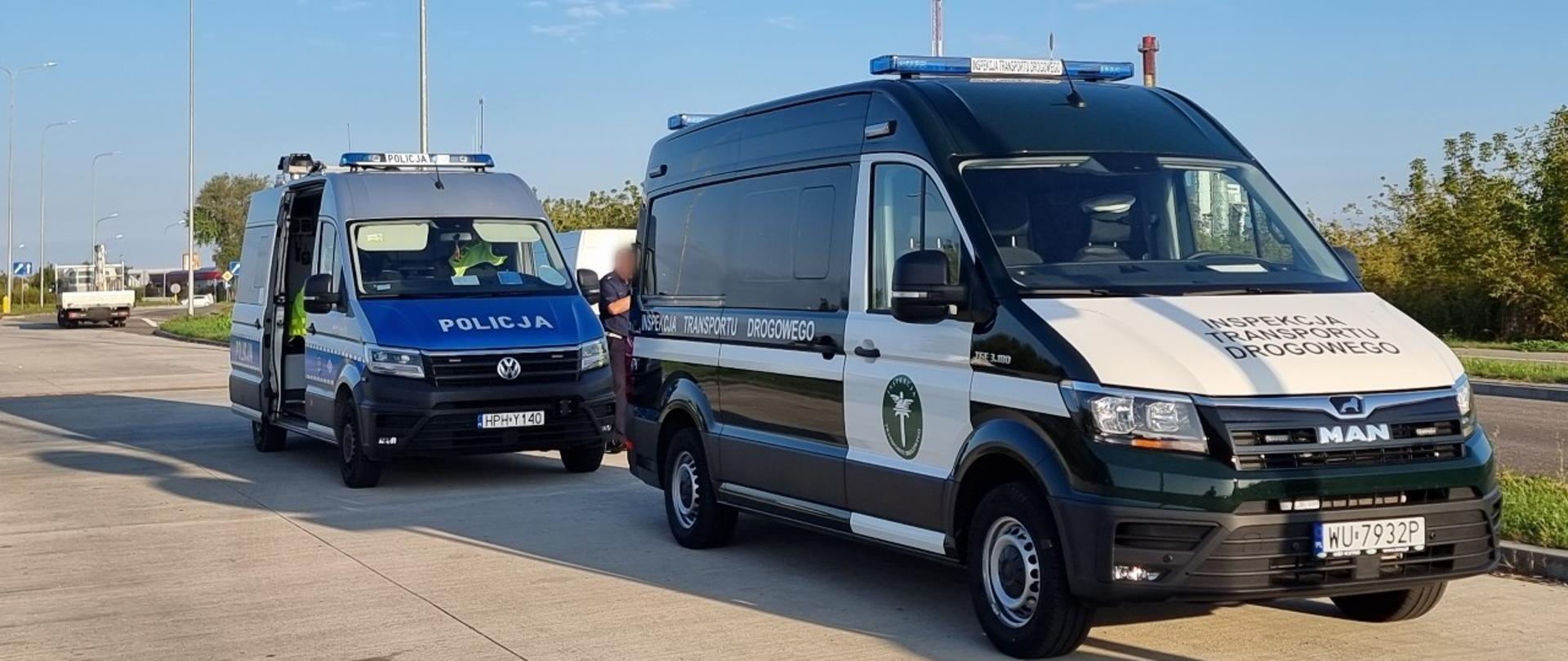 Miejsce zatrzymania do kontroli nietrzeźwego kierowcy samochodu dostawczego przez patrol Inspekcji Transportu Drogowego. Nietrzeźwy kierujący został przekazany do dalszych czynności funkcjonariuszom Komendy Miejskiej Policji w Radomiu.
