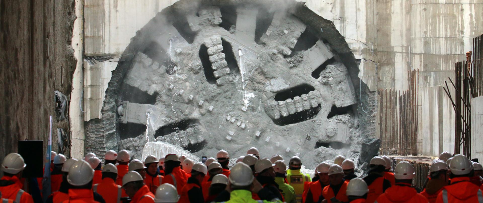Ukończono drążenie pierwszego tunelu w Łodzi 