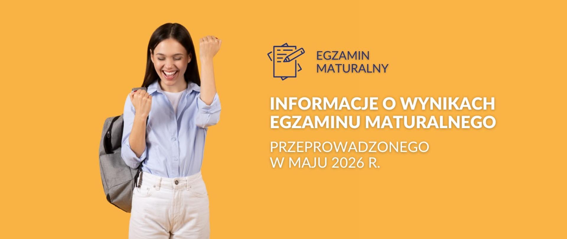 Informacje o wynikach egzaminu maturalnego