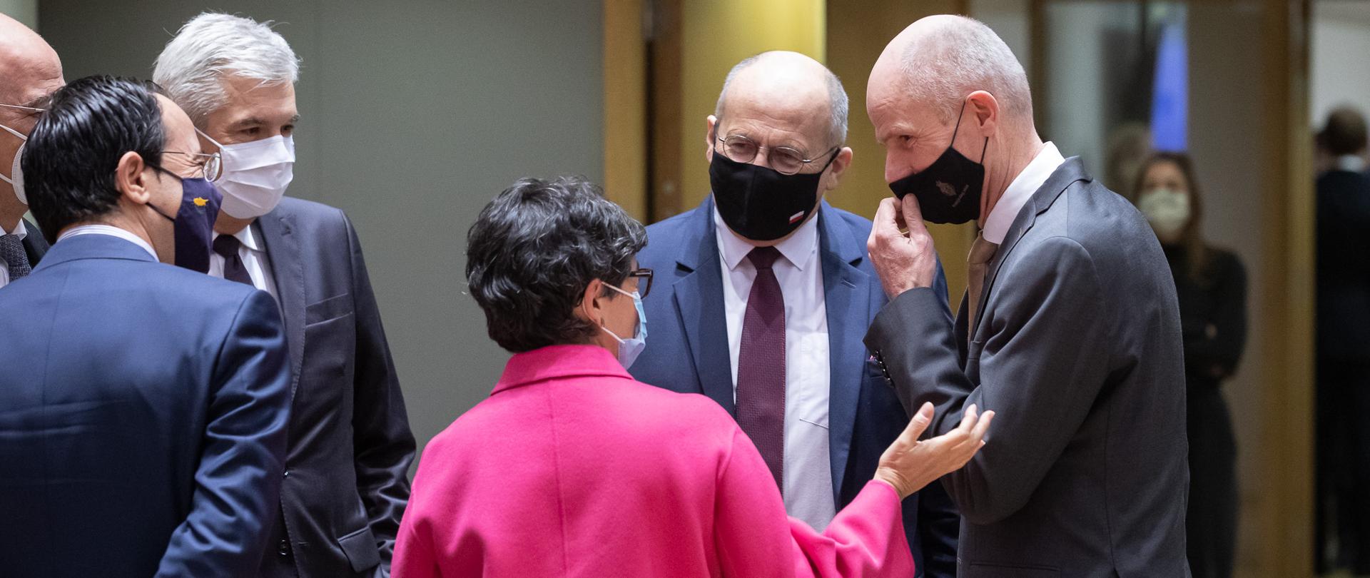 2020.12.07 Bruksela , Belgia . Minister Zbigniew Rau . FAC .Fot. Tymon Markowski / MSZ