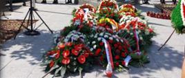Uroczystość składania kwiatów