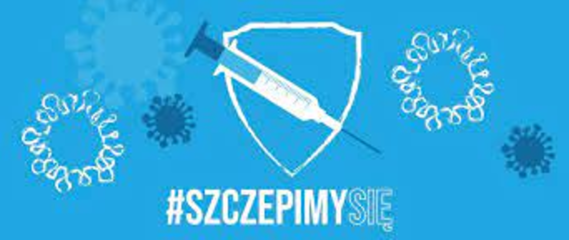 Logo programu #SZCZEPIMYSIĘ