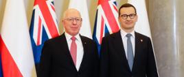Premier Mateusz Morawiecki i Generalny Gubernator Australii David Hurley