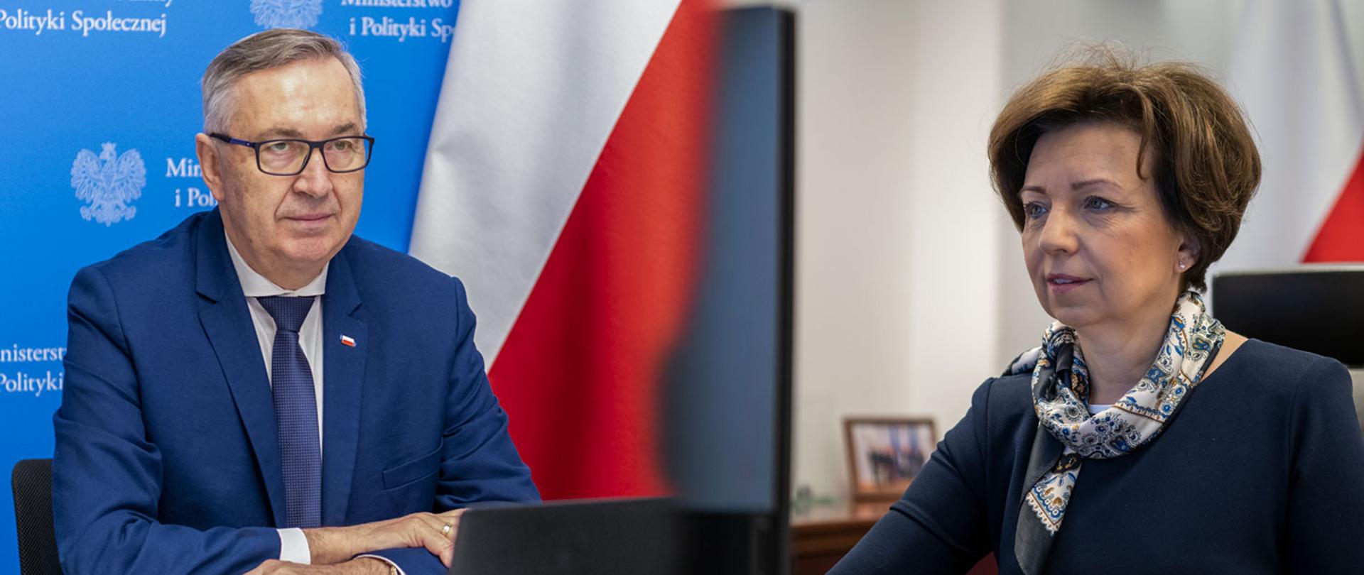 Wideokonferencja w sprawie pomocy dla obywateli Ukrainy