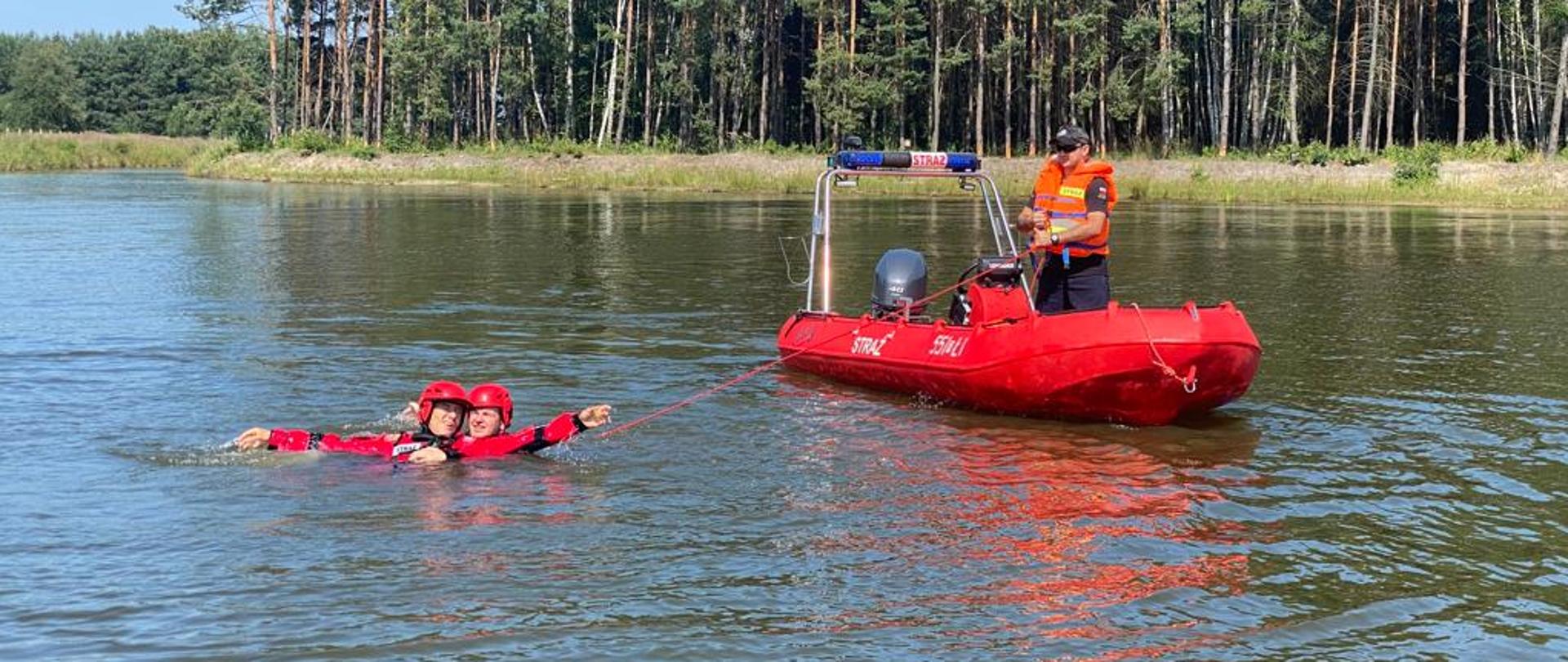 Ćwiczenia na zbiorniku wodnym Nasze Piaski