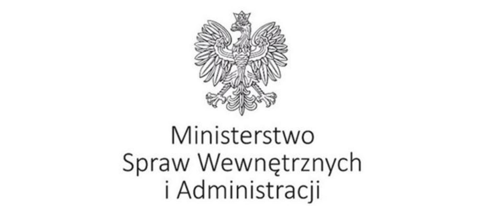 Logotyp Ministerstwa Spraw Wewnętrznych i Administracji