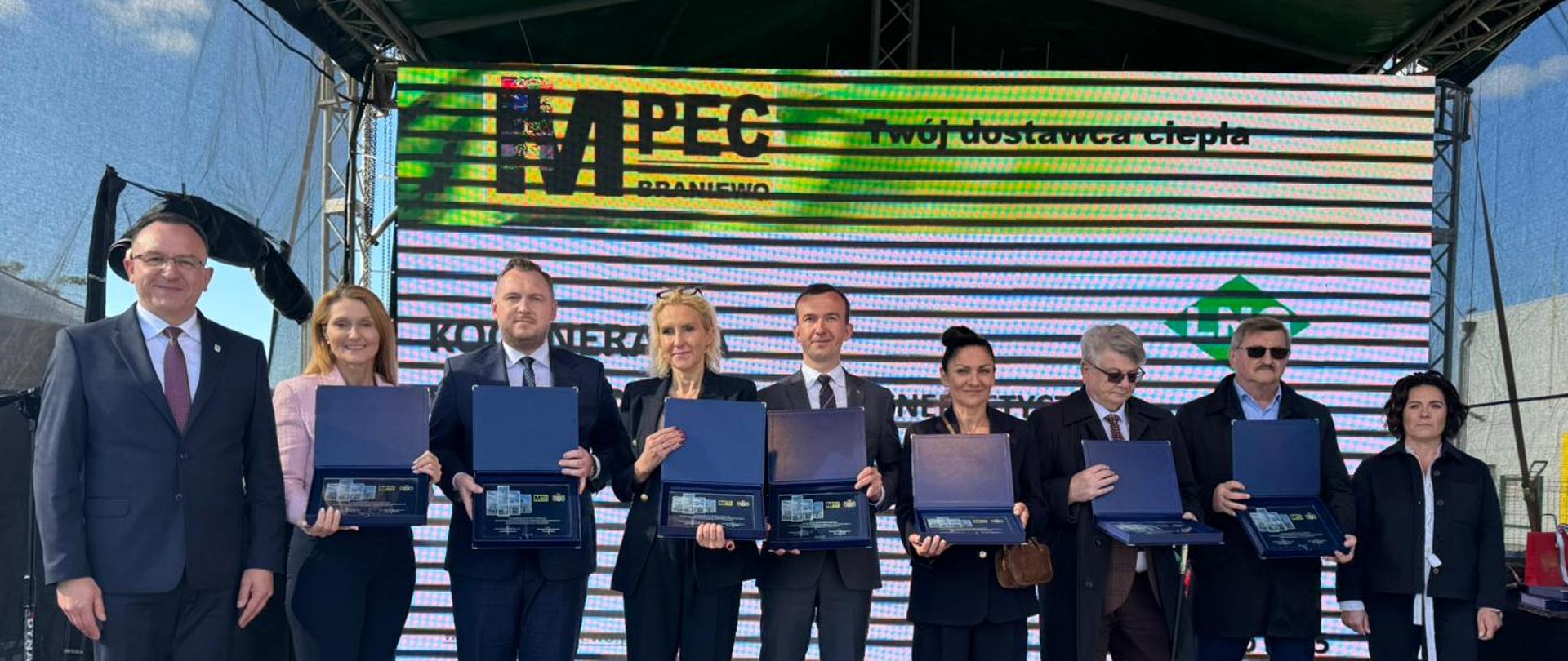 Uroczyste oddanie do użytku Systemu Kogeneracyjnego dla Miejskiego Przedsiębiorstwa Energetyki Cieplnej - fot. nr 10.