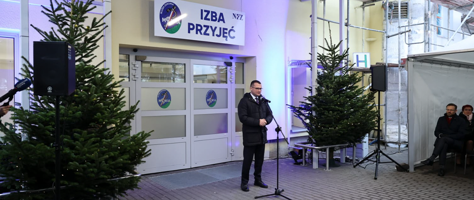 Wiceminister Paweł Szefernaker wziął udział w oficjalnym otwarciu zmodernizowanej Izby Przyjęć Samodzielnego Publicznego Zakładu Opieki Zdrowotnej MSWiA 