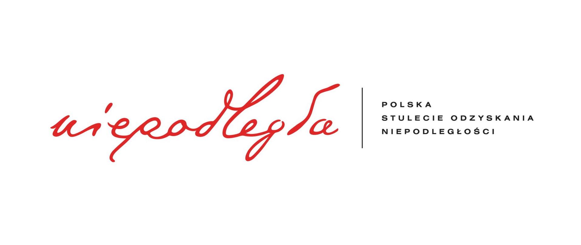 Logo programu "Niepodległa". Prowadzi na stronę projektu.