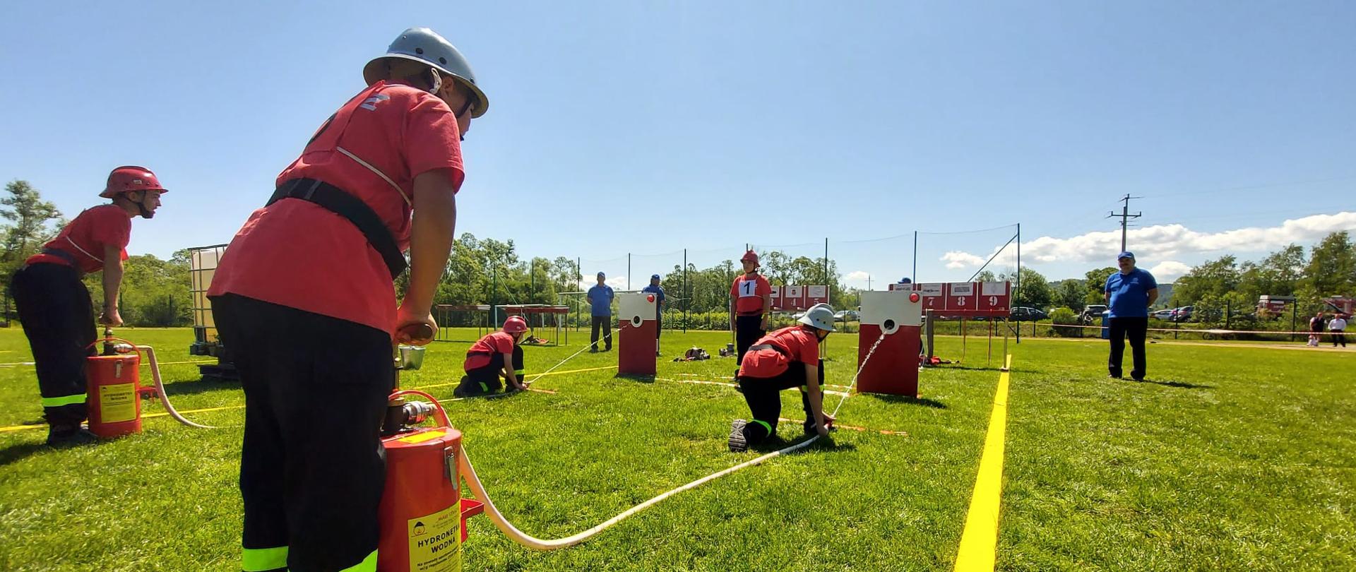 IX Powiatowe Zawody Sportowo-Pożarnicze Młodzieżowych Drużyn Pożarniczych