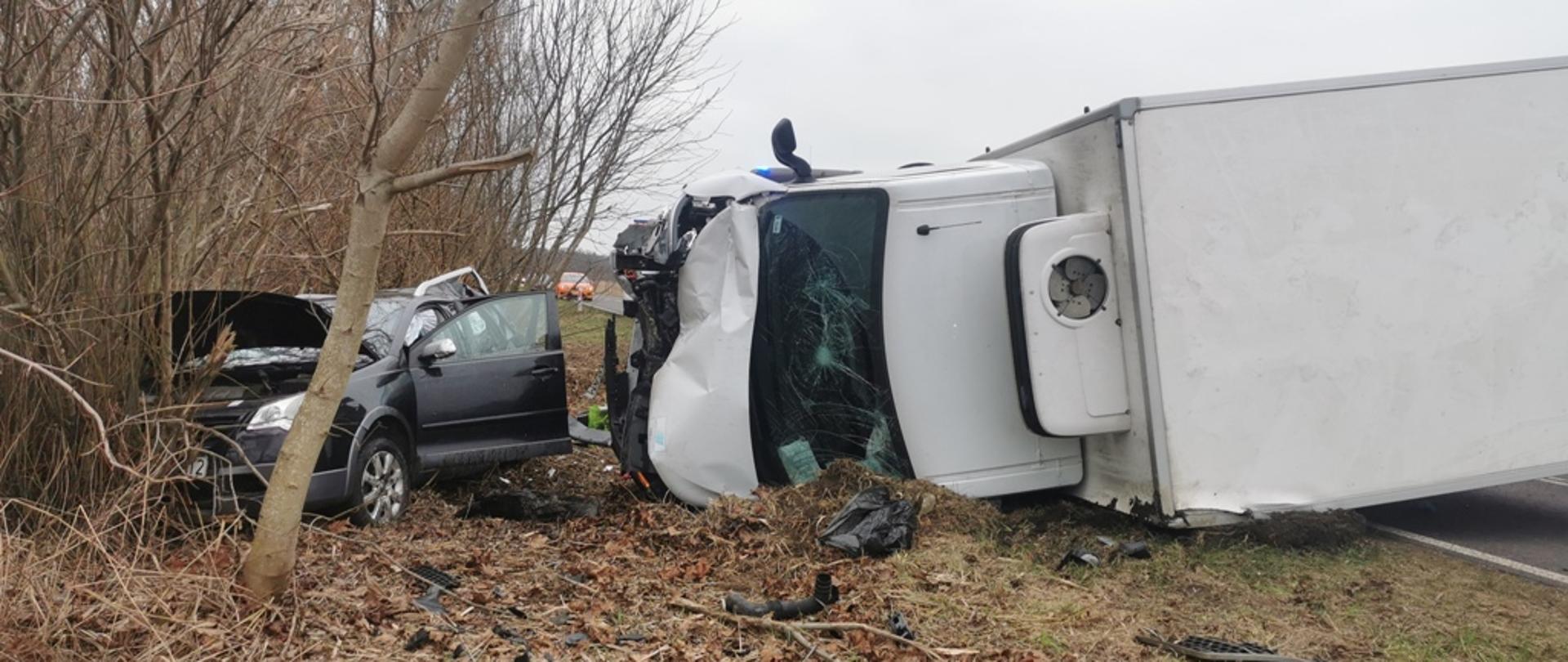 Wypadek drogowy- Droga Wojewódzka 203 