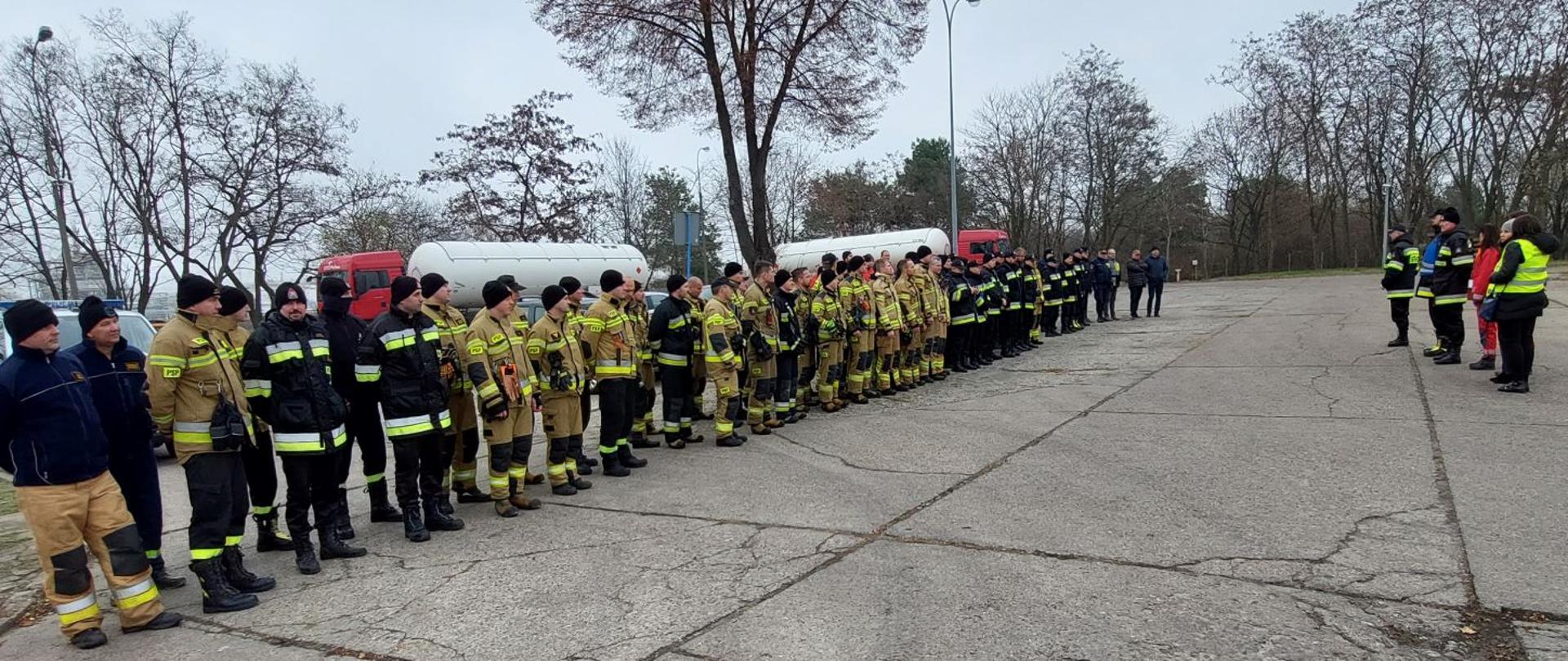 Ćwiczenia manewrowe w Płocku