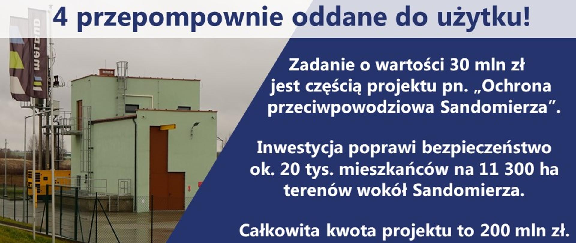 Lepsza ochrona przeciwpowodziowa Sandomierza