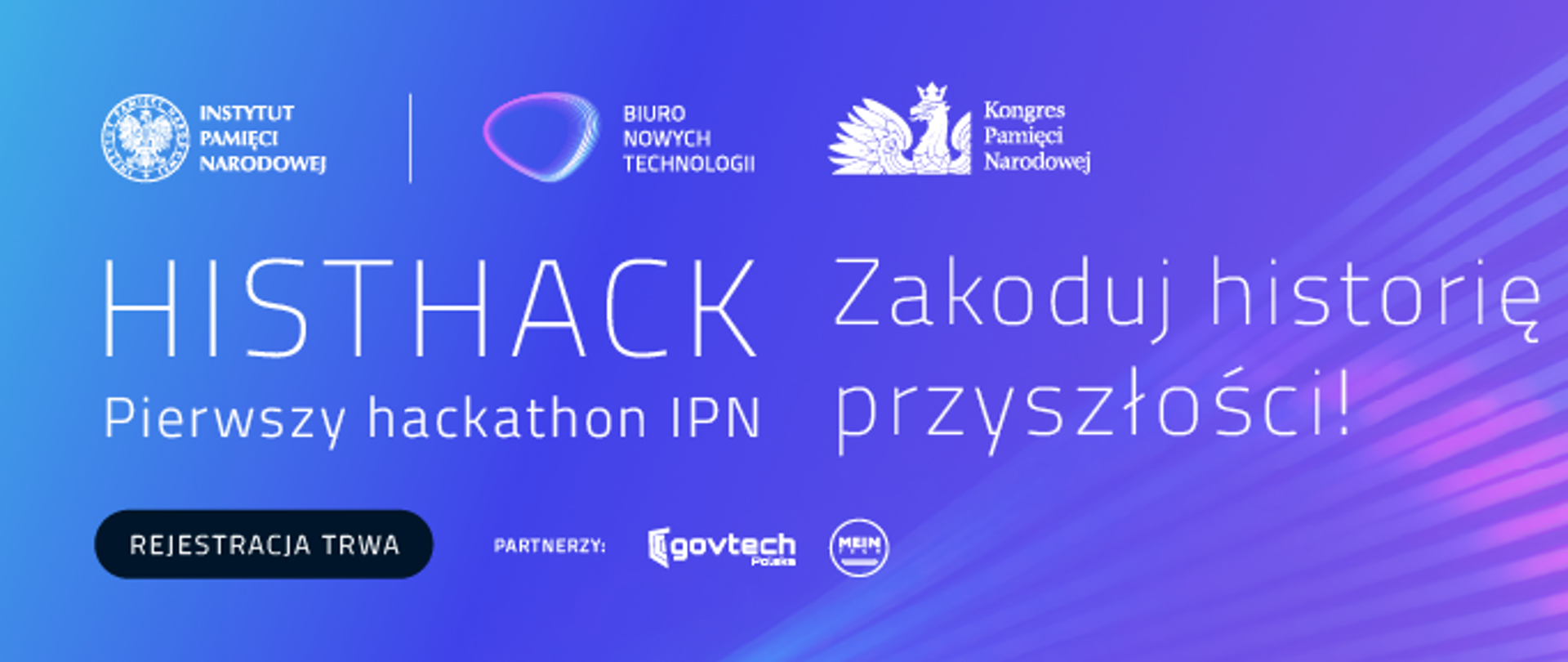 Histhack pierwszy hackathon IPN - zakoduj historię przyszłości!