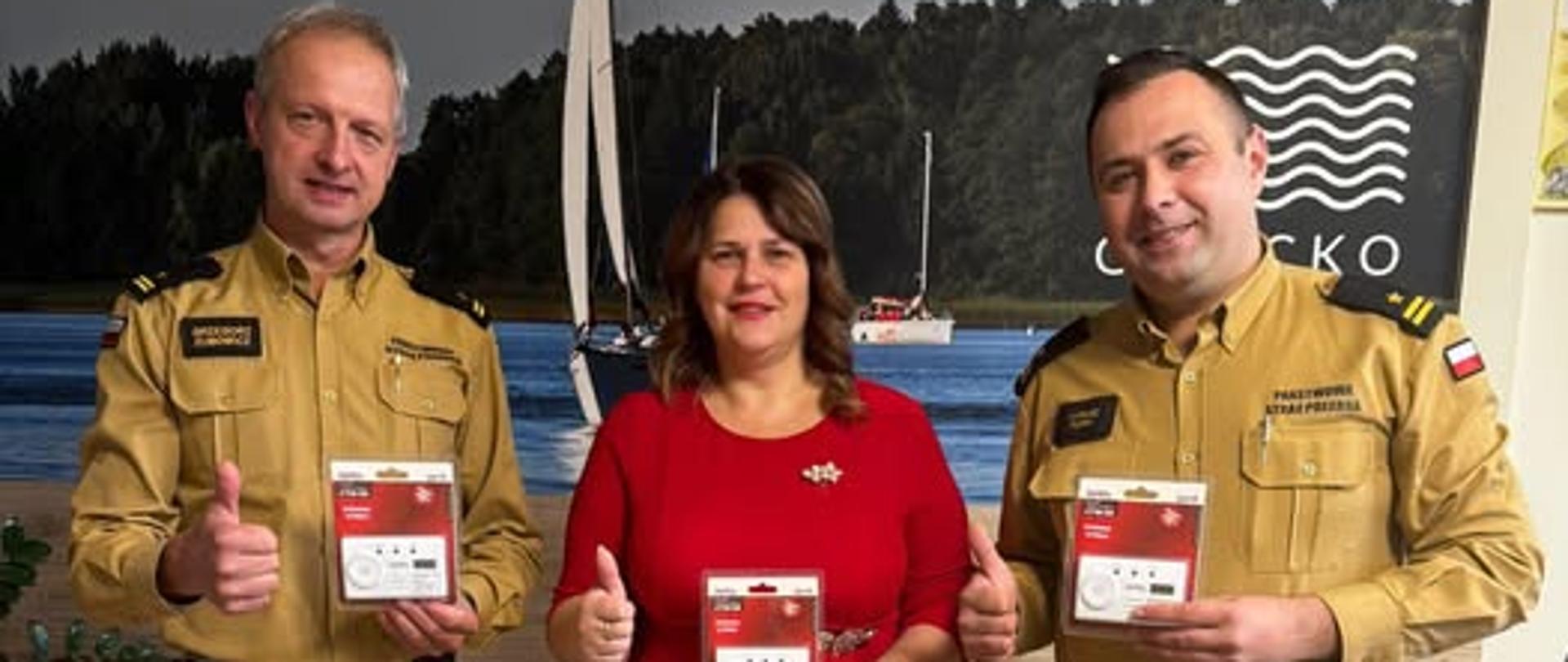 Rostrzygnięcie konkursu "Czujka na straży Twojego bezpieczeństwa" w KP PSP Giżycko