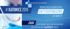 Katowice globalnym centrum walki z dopingiem!