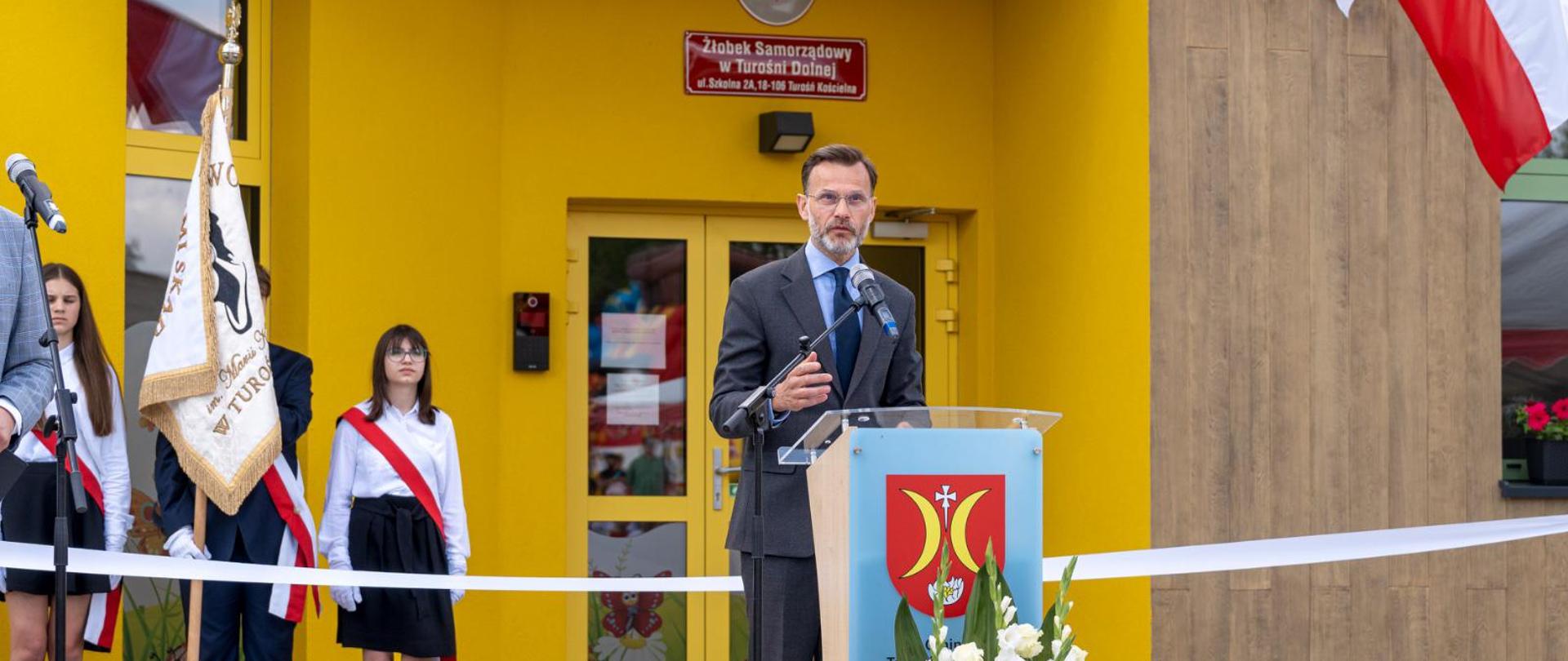 Otwarcie żłobka połączone z obchodami Dnia Dziecka w Szkole Podstawowej w Turośni Dolnej