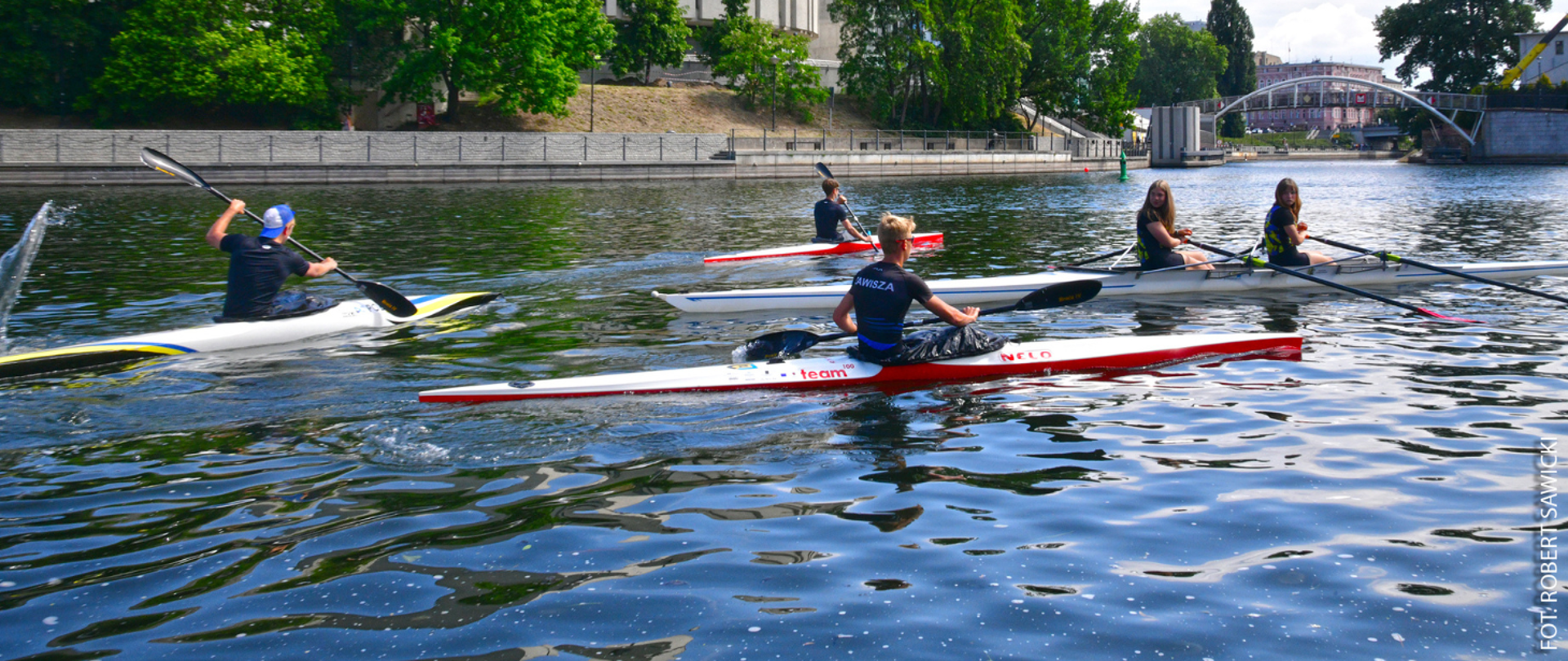 Sporty wodne coraz silniejsze w Bydgoszczy. Wkrótce ruszy kluczowa inwestycja.