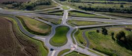 Węzeł na obwodnicy Przecławia i Warzymic