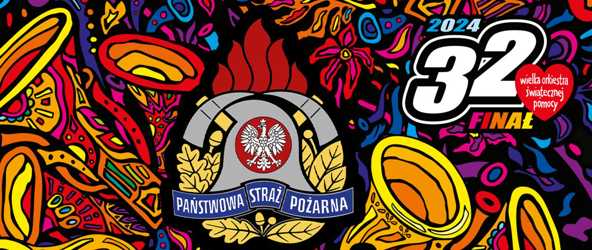 Strażacy KP PSP Sucha Beskidzka grają z Wielką Orkiestrą Świątecznej Pomocy.