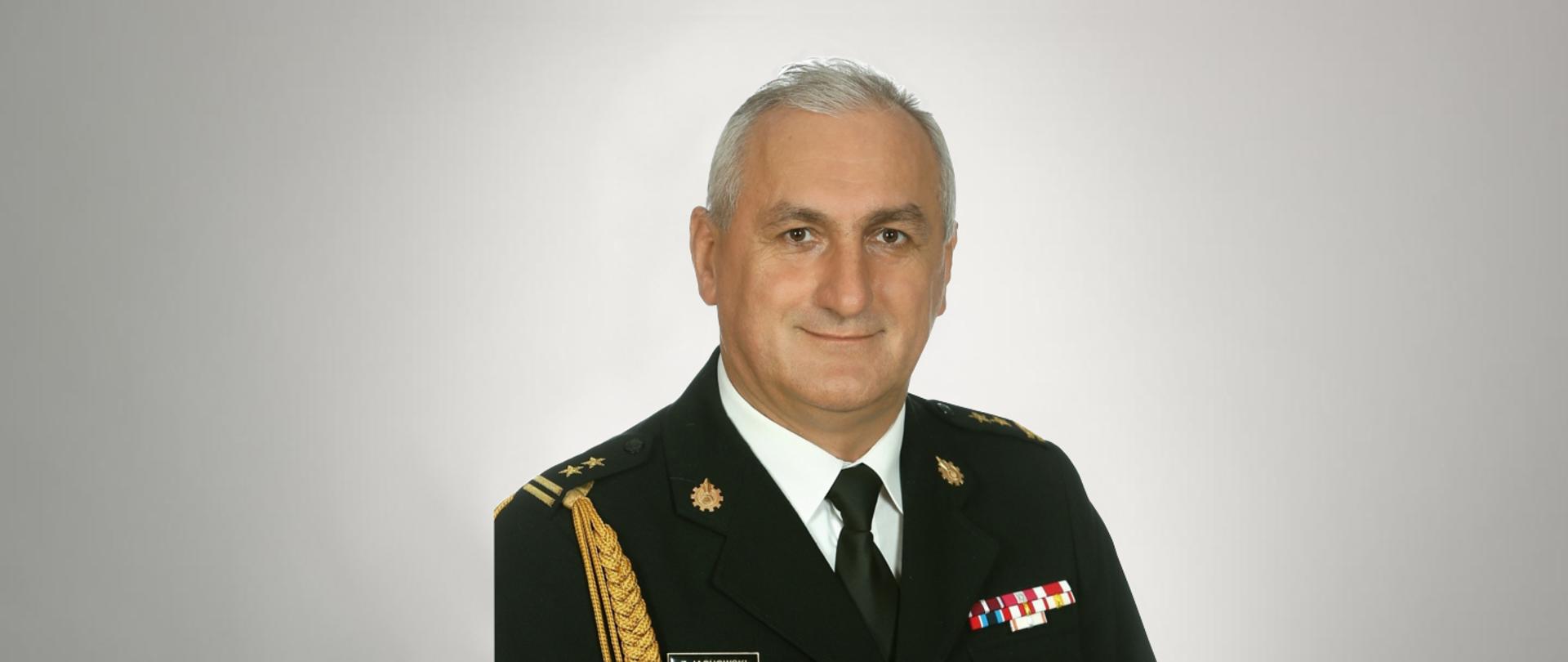 Zastępca Komendanta Powiatowego PSP w Białobrzegach bryg. Zenon Jachowski