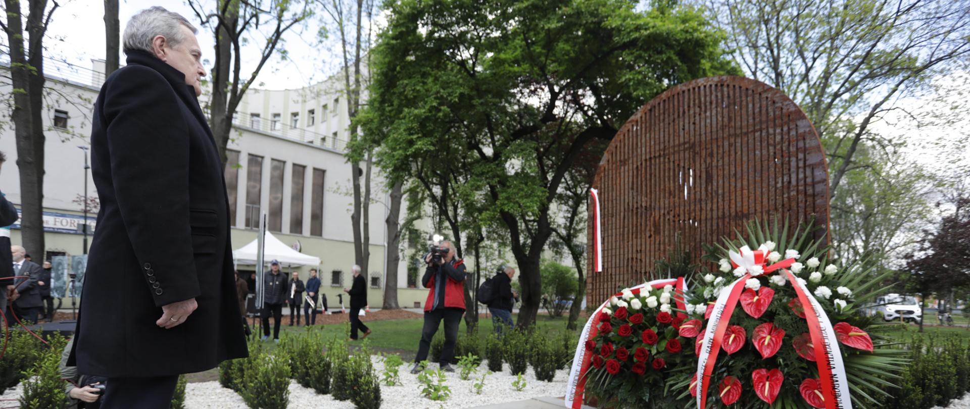 Upamiętnienie Stanisława Pyjasa, fot. Danuta Matloch