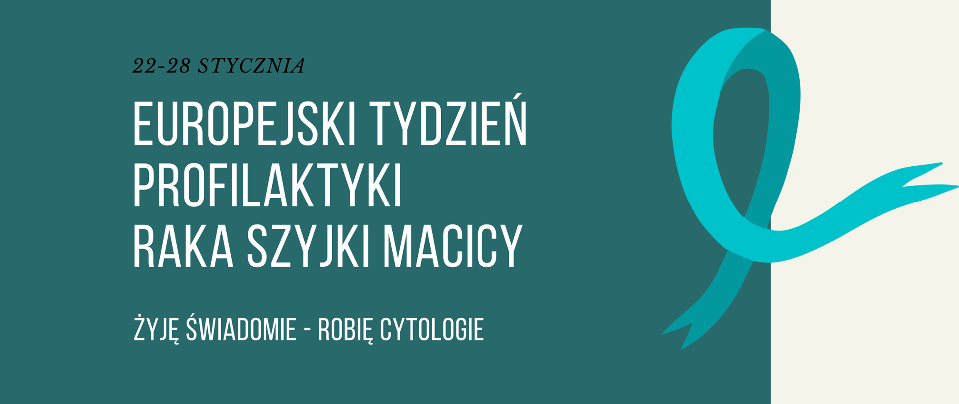 baner profilaktyka raka szyjki macicy