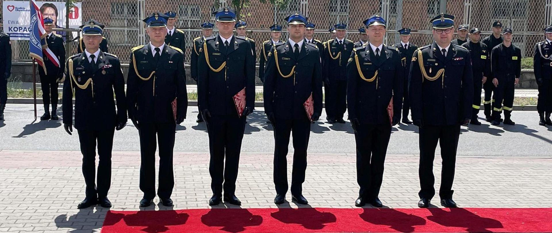 Pleszew: Uroczyste obchody z okazji Dnia Strażaka w Komendzie Powiatowej PSP w Pleszewie