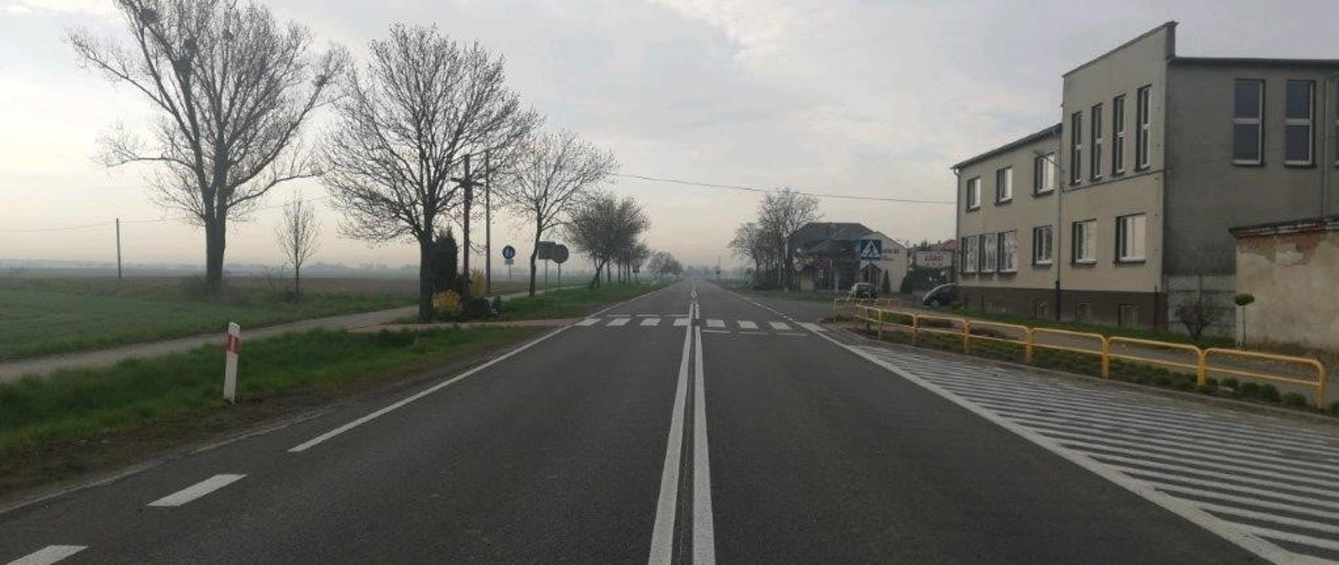 przejście dla pieszych w miejscowości Żychlin