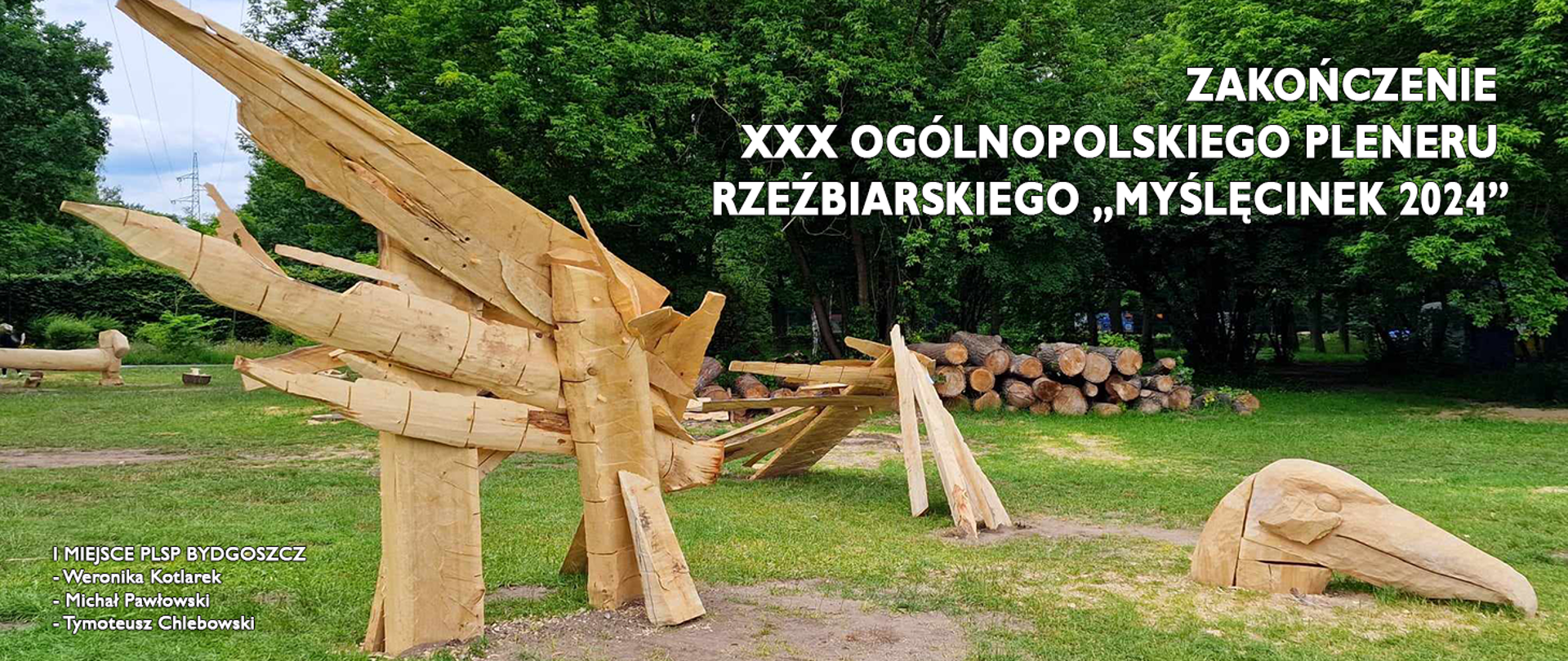 Zakończenie XXX Ogólnopolskiego Pleneru Rzeźbiarskiego