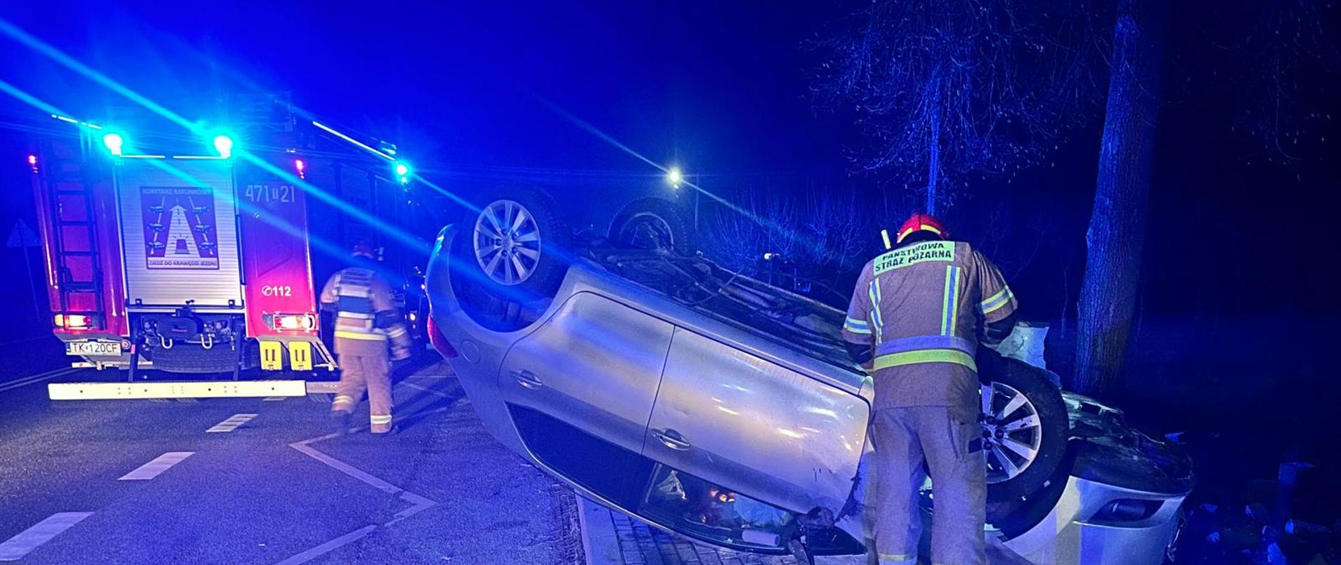 Wypadek samochodowy w miejscowości Kleczanów