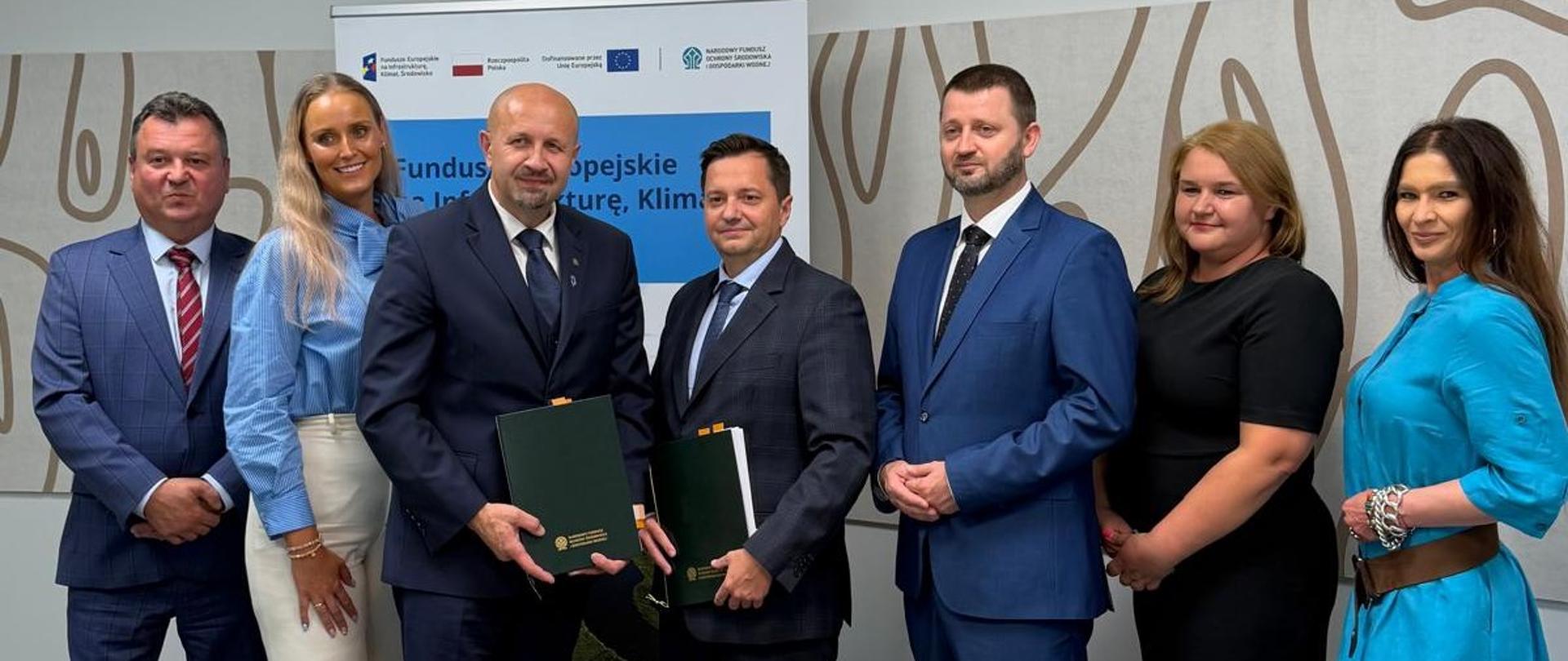Wody Polskie i NFOŚiGW podpisanie umowy