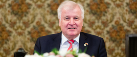 Horst Seehofer, Minister Spraw Wewnętrznych i Budownictwa, odpowiedzialny w rządzie niemieckim również za sprawy sportu. 