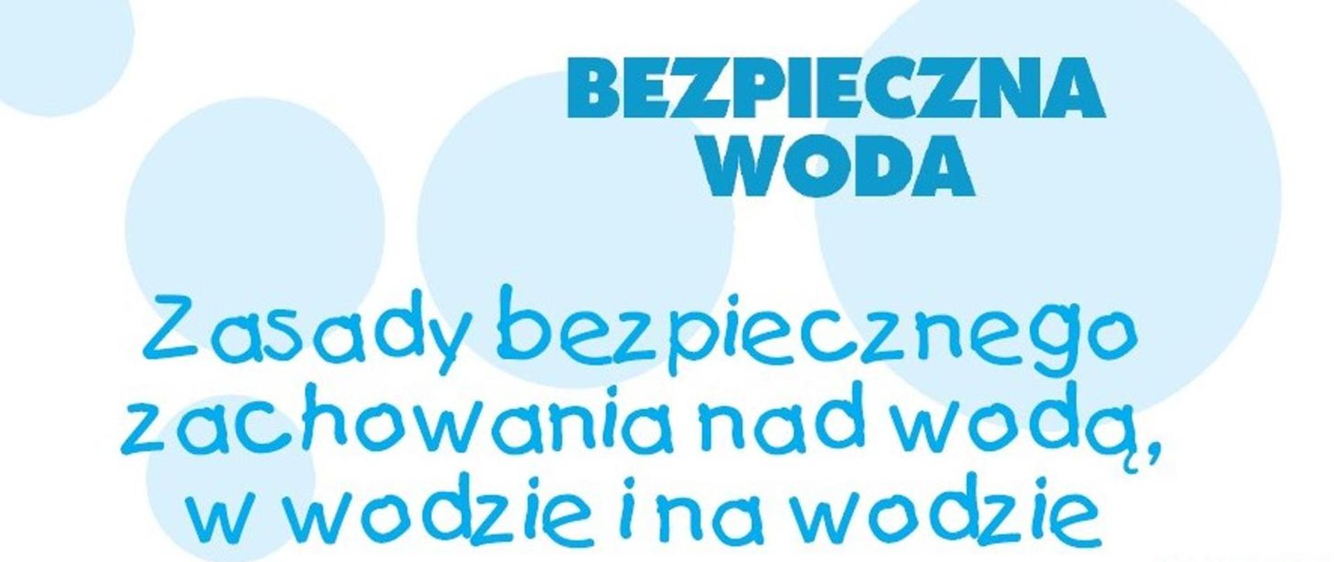 Bezpieczny wypoczynek nad wodą