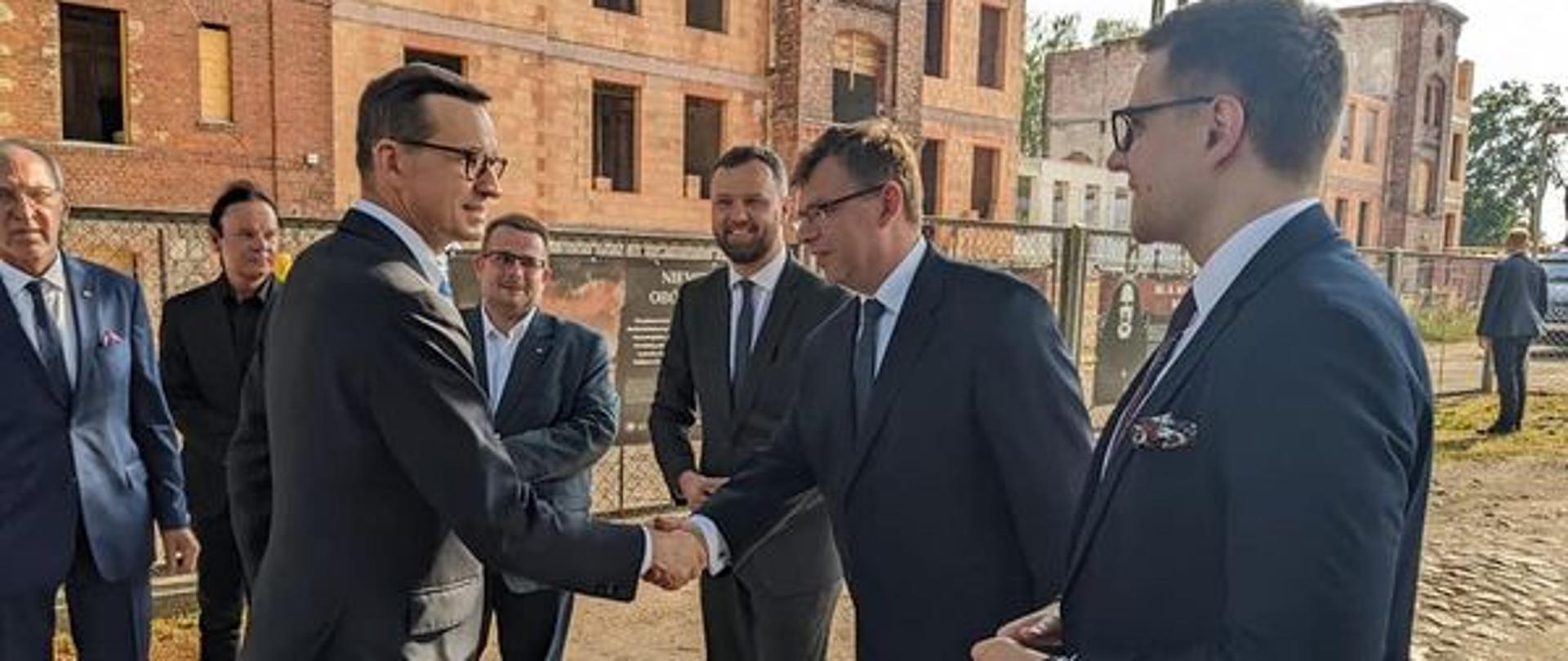 Premier Mateusz Morawiecki z wizytą w Działdowie
