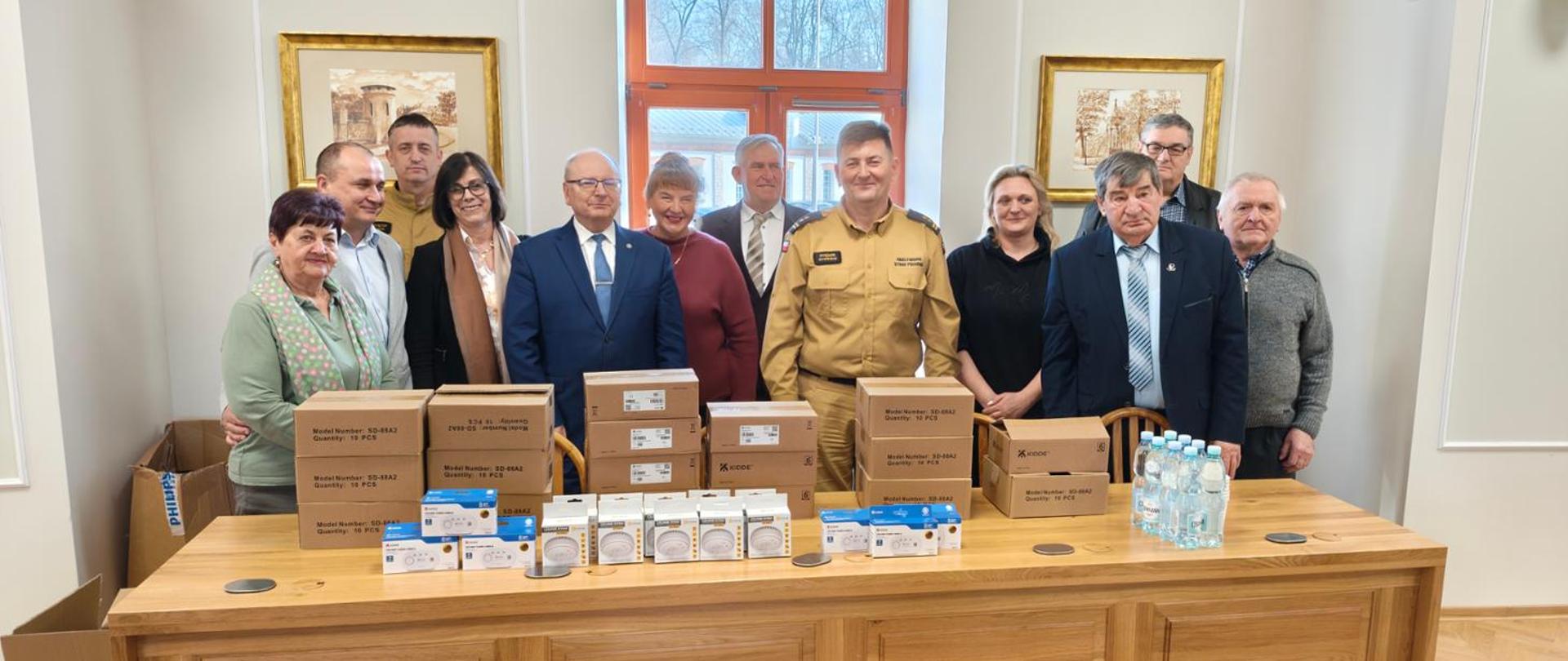 Przekazanie czujek dymu i czadu