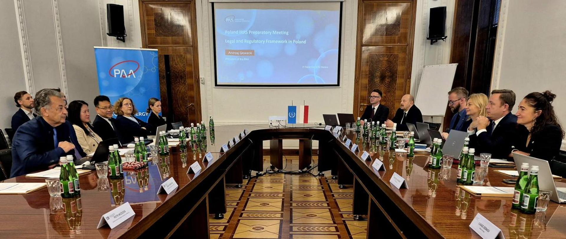 Preparatory meeting for the IRRS follow-up mission