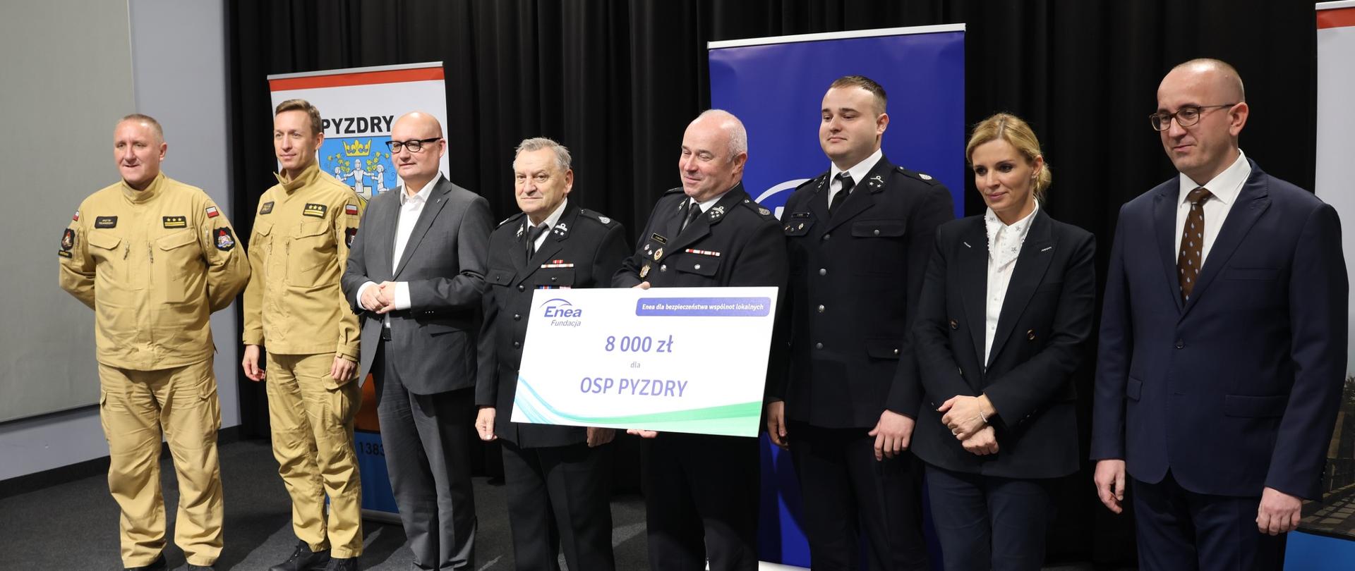 Zastępca Wielkopolskiego Komendanta Wojewódzkiego PSP uczestniczył we wręczeniu grantów dla jednostek OSP z pow. wrzesińskiego