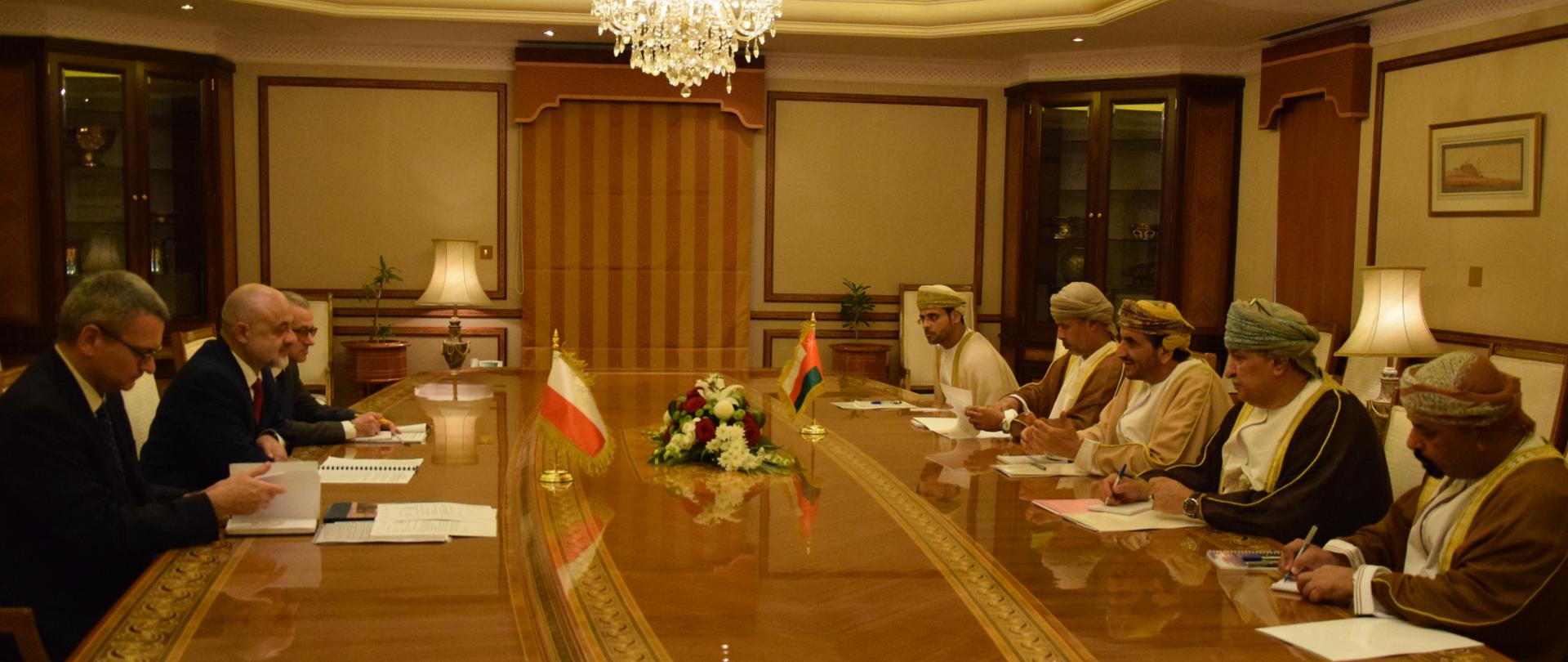 Deputy Minister Maciej Lang takes part in political consultations in Oman